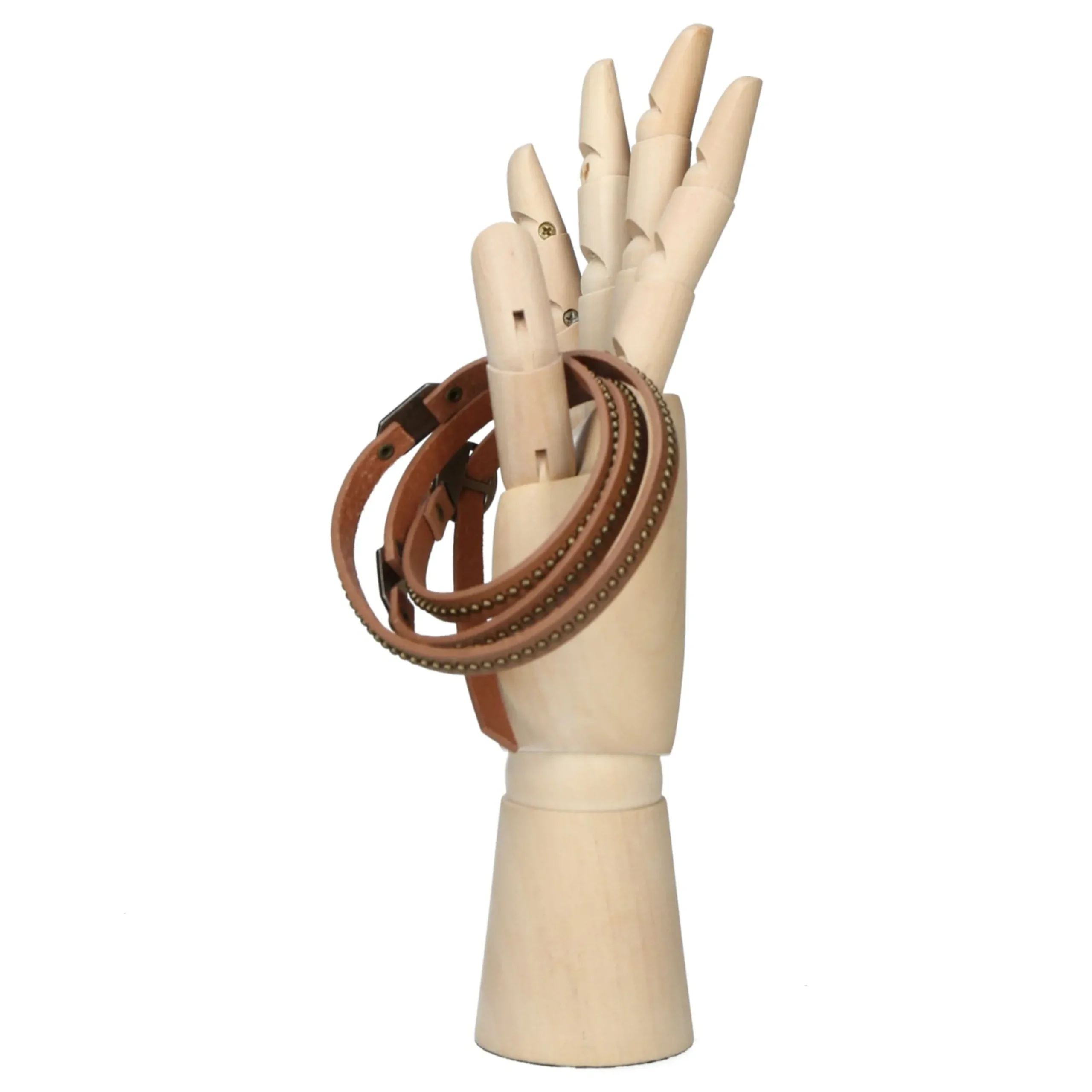 Shop Laura Vita Bijou bracelet en cuir fait main