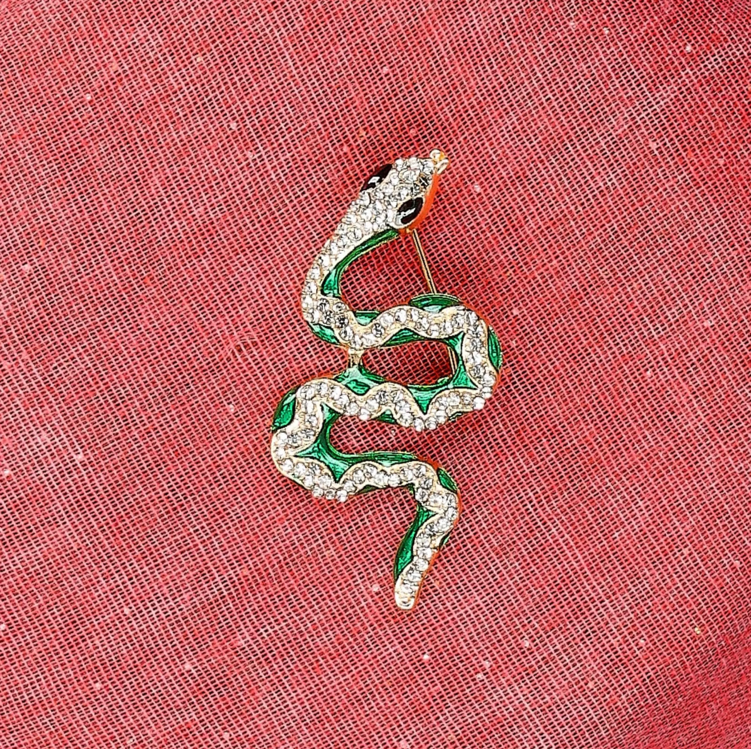 Cheap Laura Vita Bijou broche Serpent