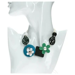 Cheap Laura Vita Bijou collier Patchwork Exclusivité