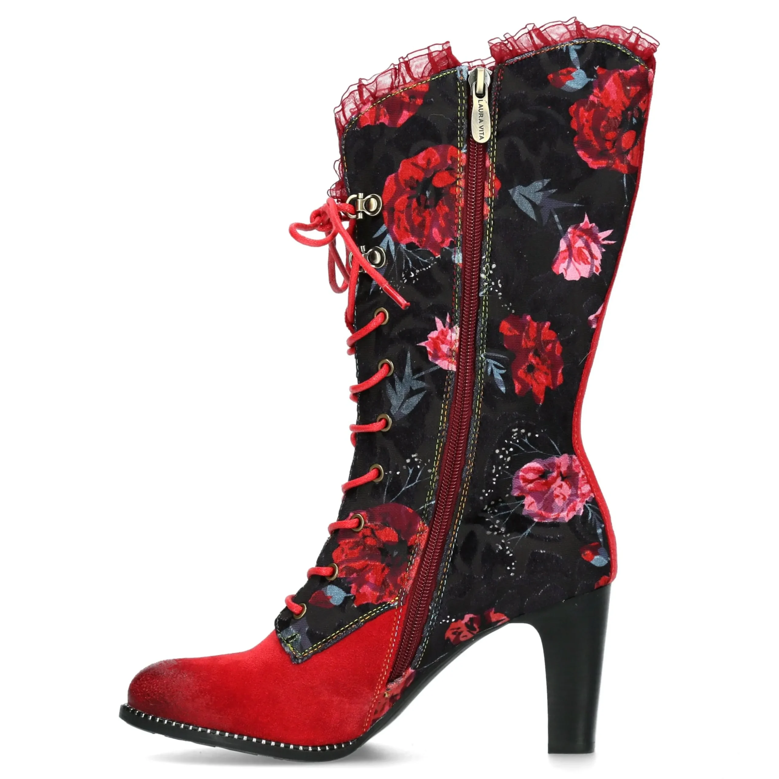 Sale Laura Vita Bottes - ALCBANEO 351 Grenat