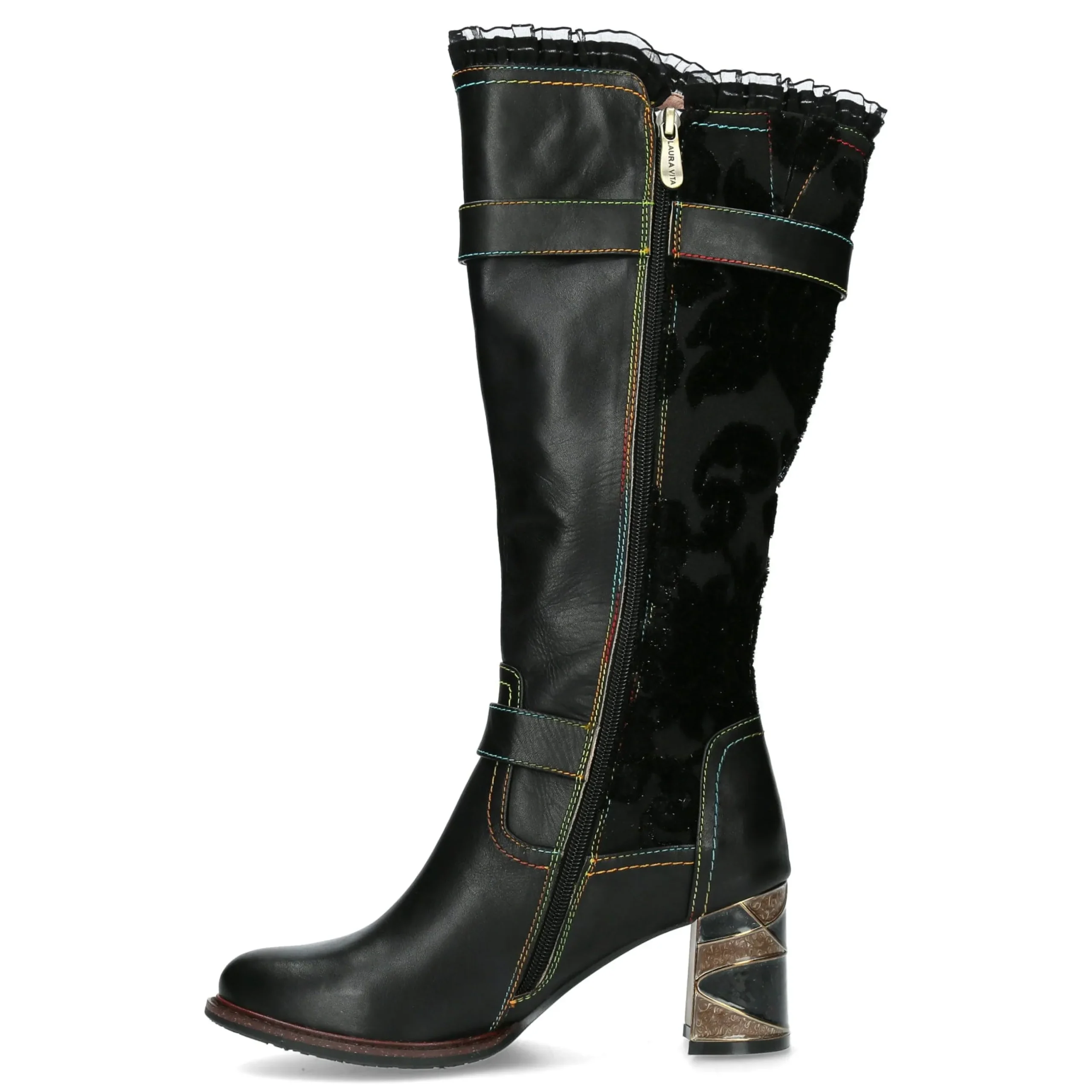 Clearance Laura Vita Bottes - MARBREO 01 Noiruni