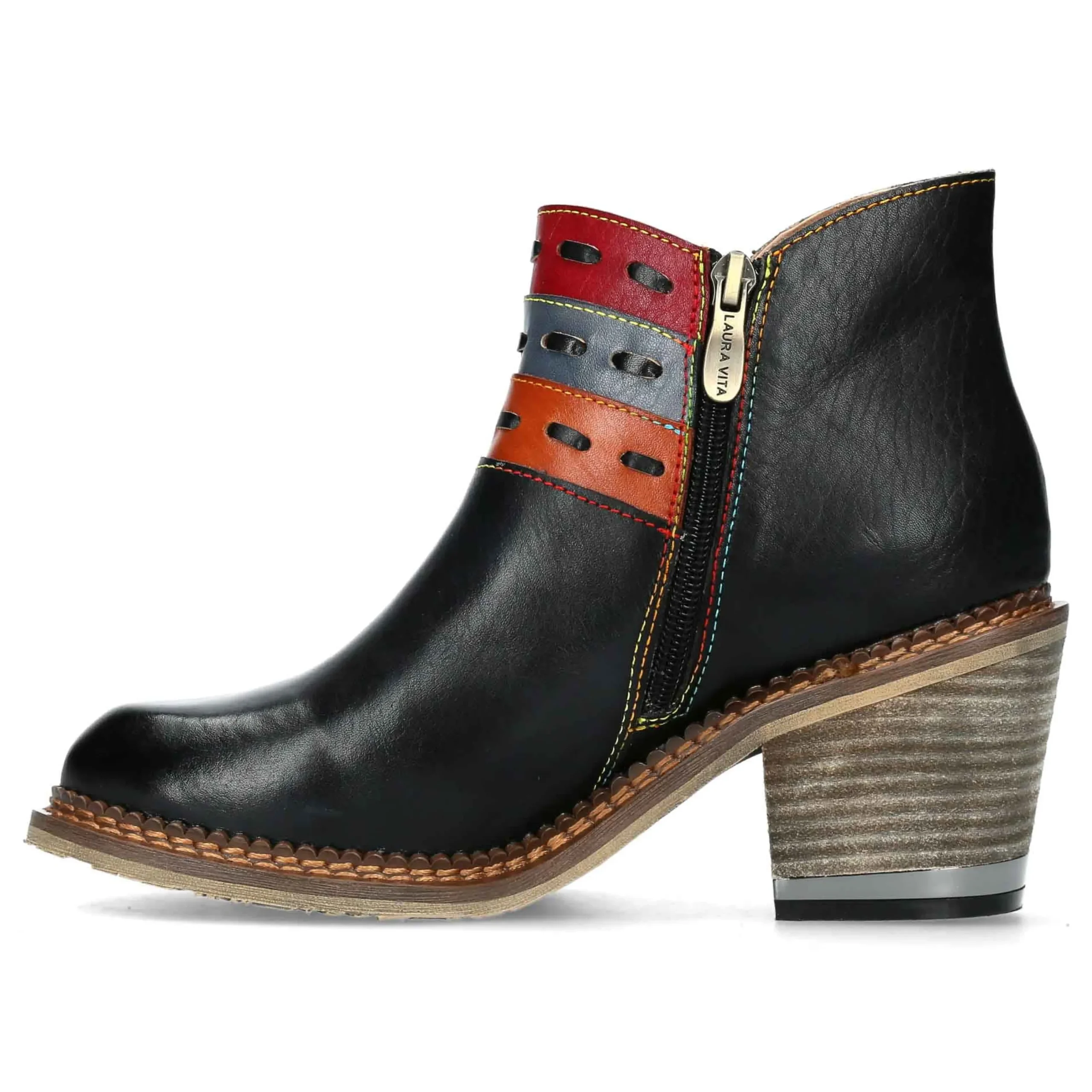 Sale Laura Vita Bottines - CATARINAO 03 Noir