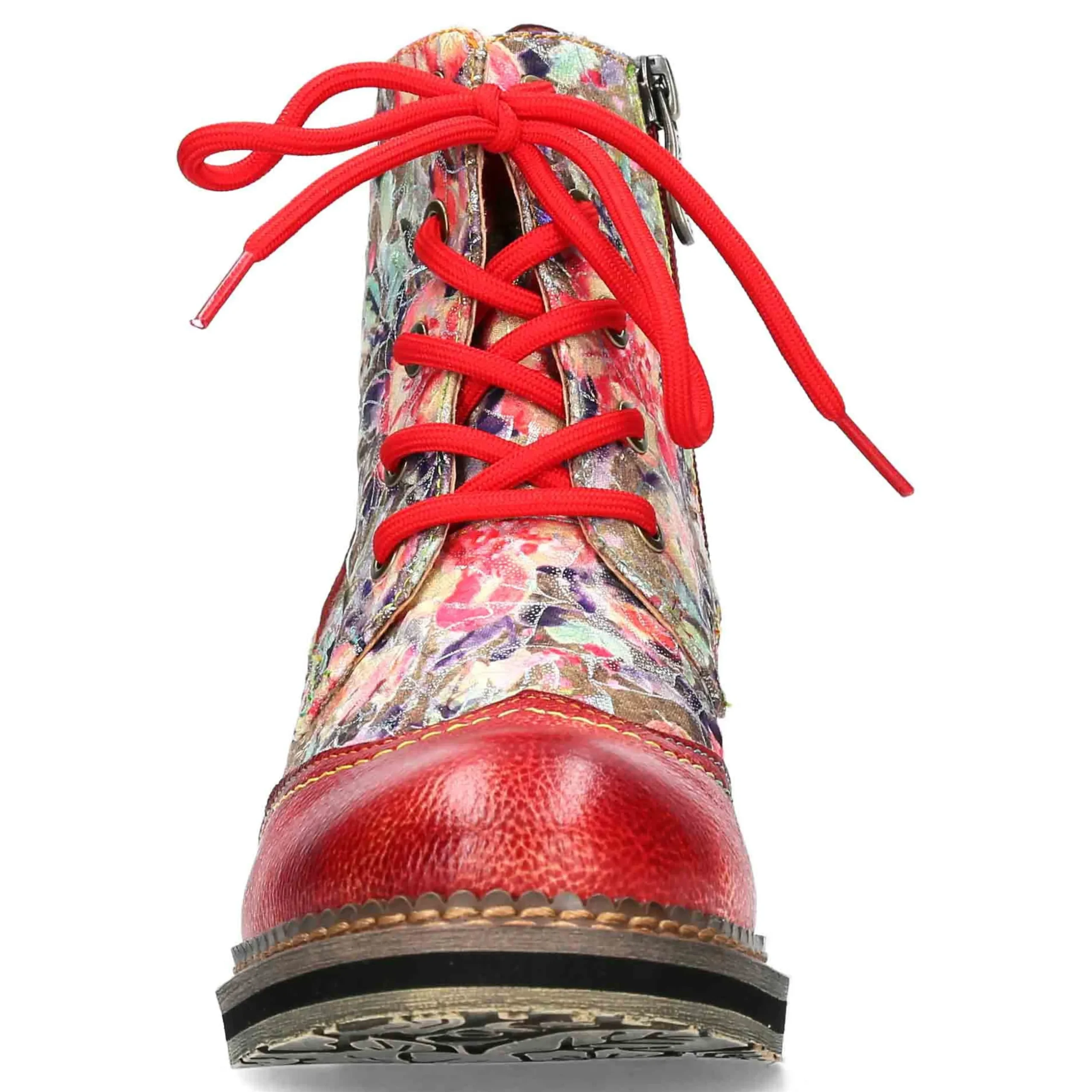 Shop Laura Vita Bottines - GICLETO 01 Rouge