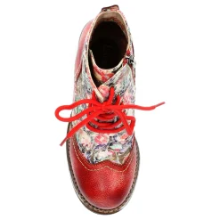 Shop Laura Vita Bottines - GICLETO 01 Rouge