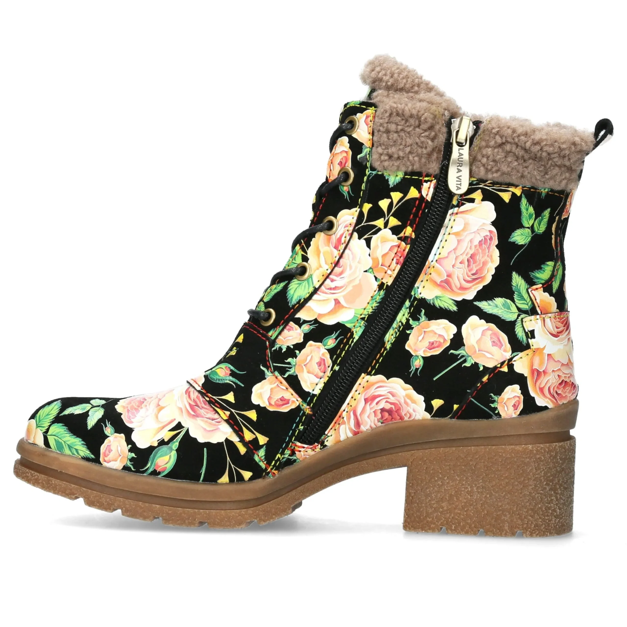 Outlet Laura Vita Bottines - KALINEO 081 Abricot