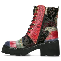 New Laura Vita Bottines - KLEO 06 Rouge