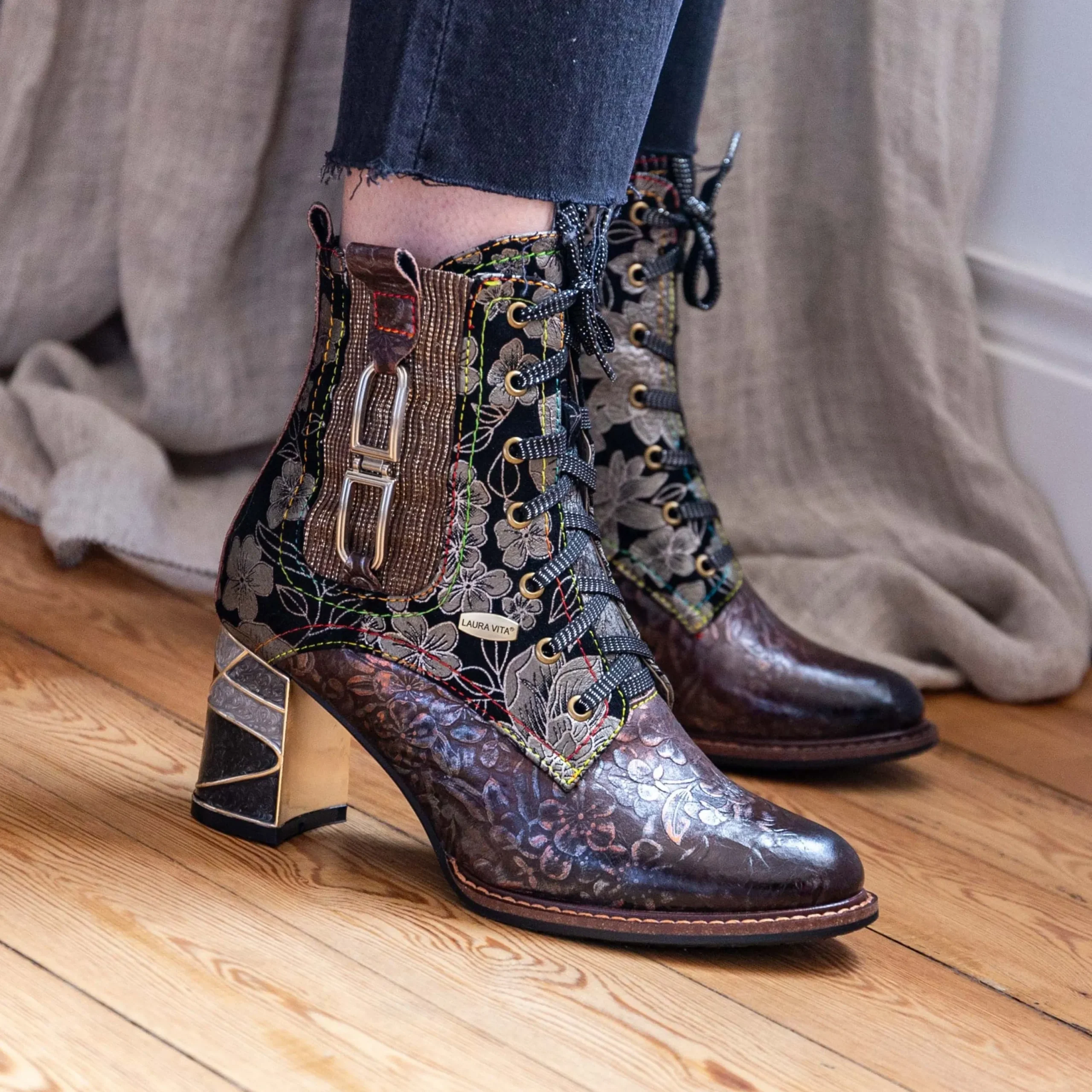 Hot Laura Vita Bottines - MARBREO 02