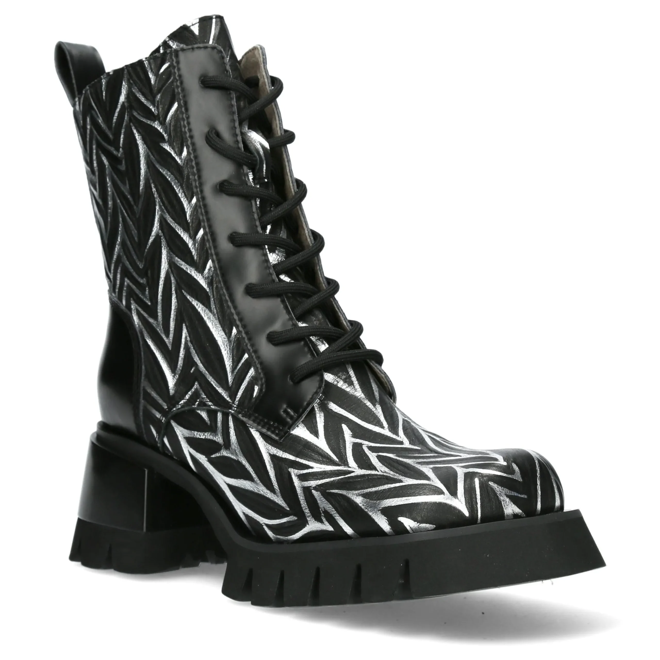 Fashion Laura Vita Bottines - OLPHAO 01 Noir