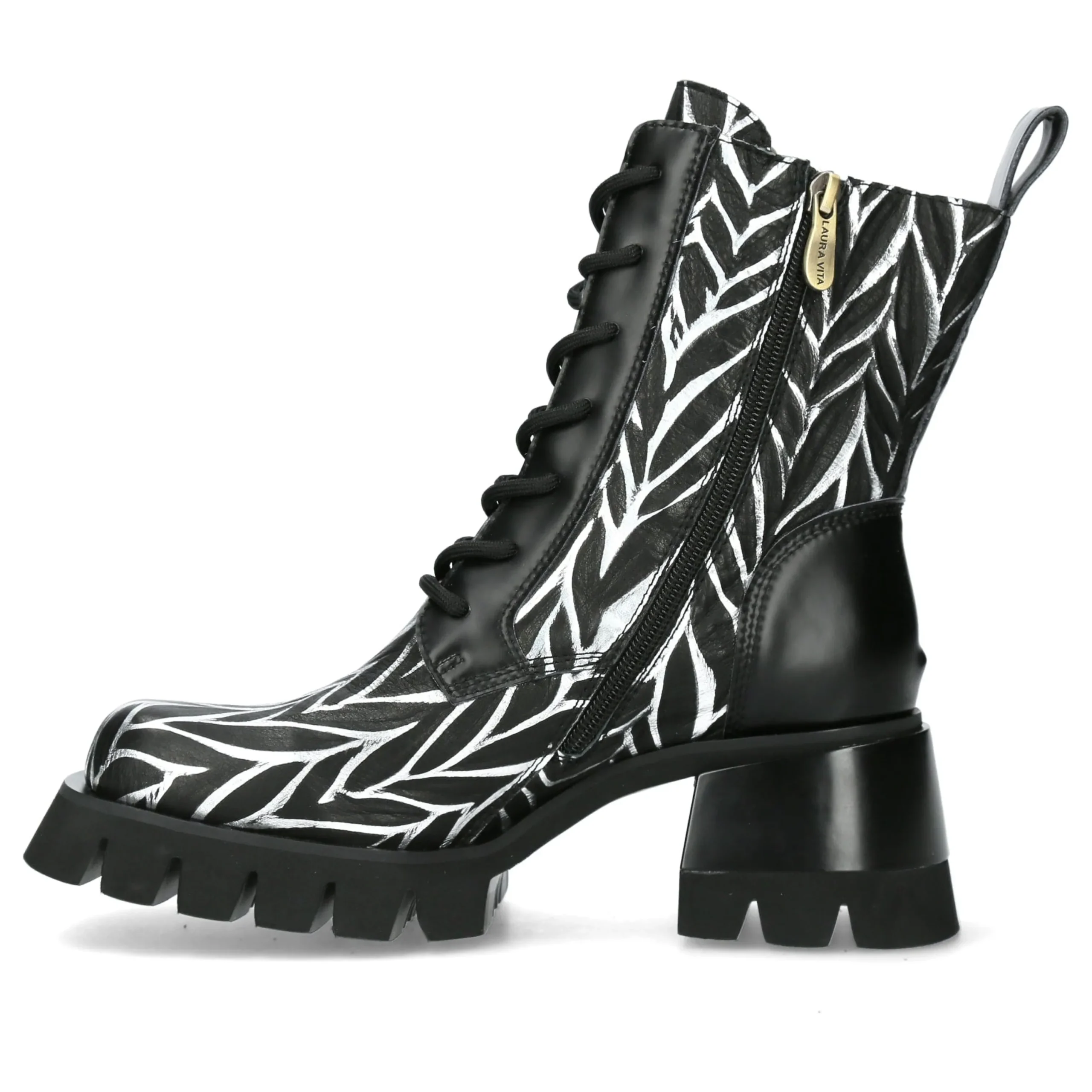 Fashion Laura Vita Bottines - OLPHAO 01 Noir