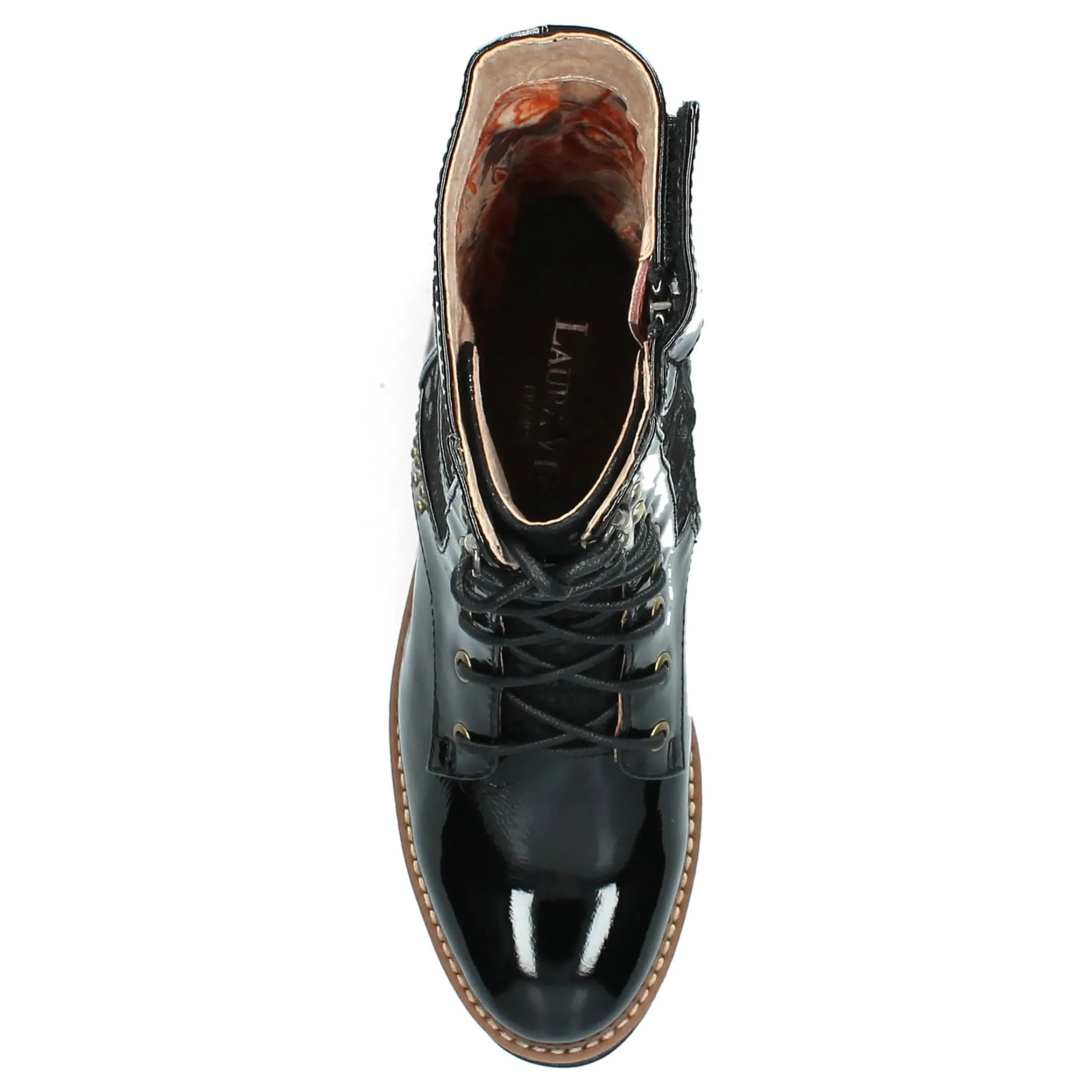 Sale Laura Vita Bottines - RACHELEO 02 Vernisnoir