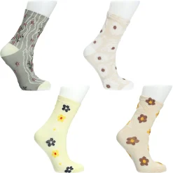Sale Laura Vita Chaussettes en lot de 4 paires Fleury