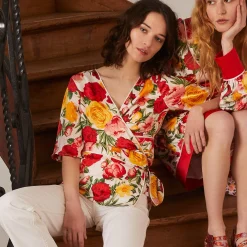 Online Laura Vita Chemisier Calleis Rouge Studio