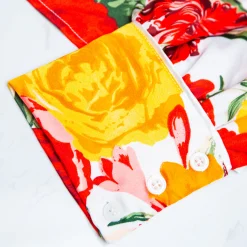 New Laura Vita Chemisier Calliope Rouge Studio