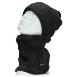 Clearance Laura Vita Duo Bonnet et cache-cou motifs géo