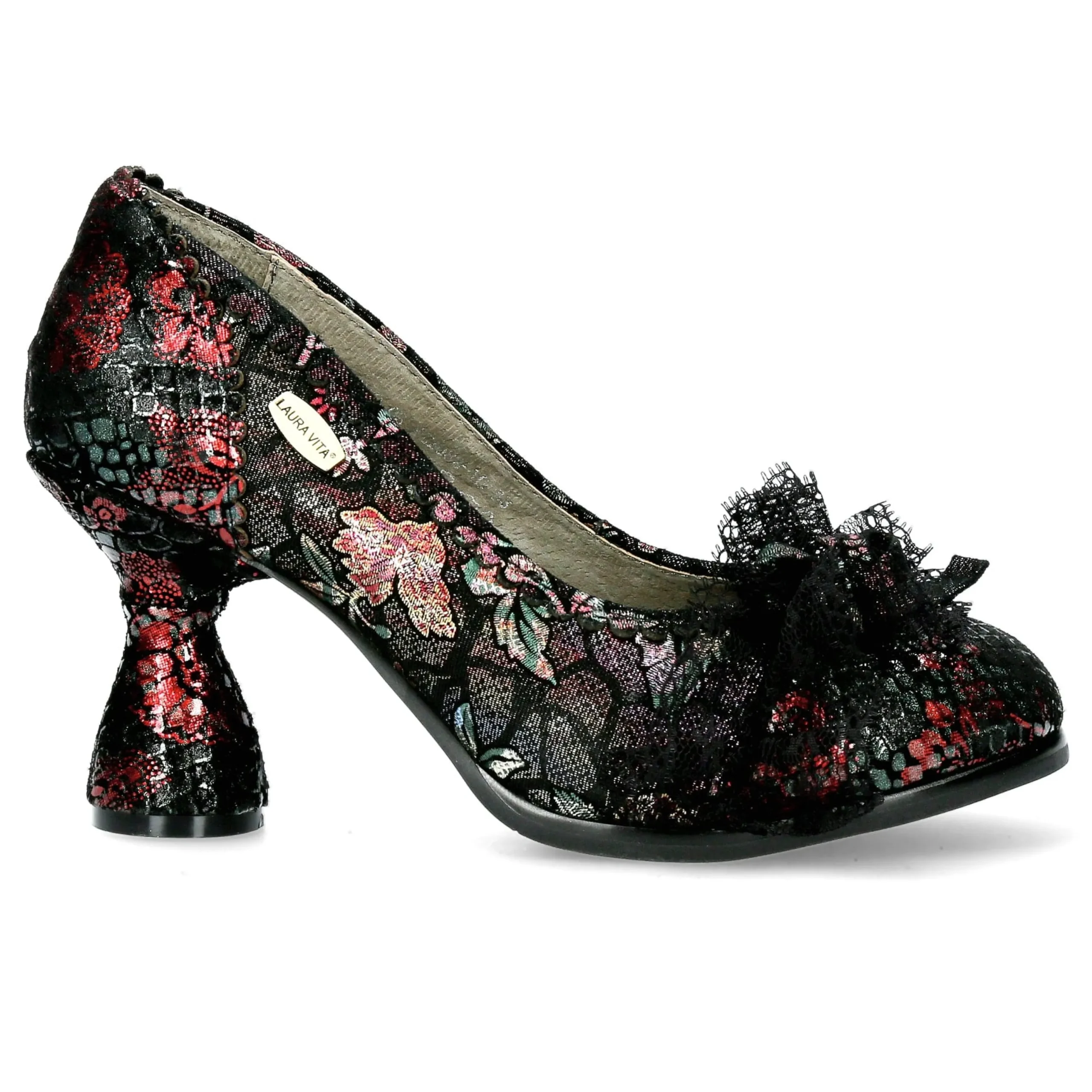 Shop Laura Vita Escarpins - NINAO 01 Wine