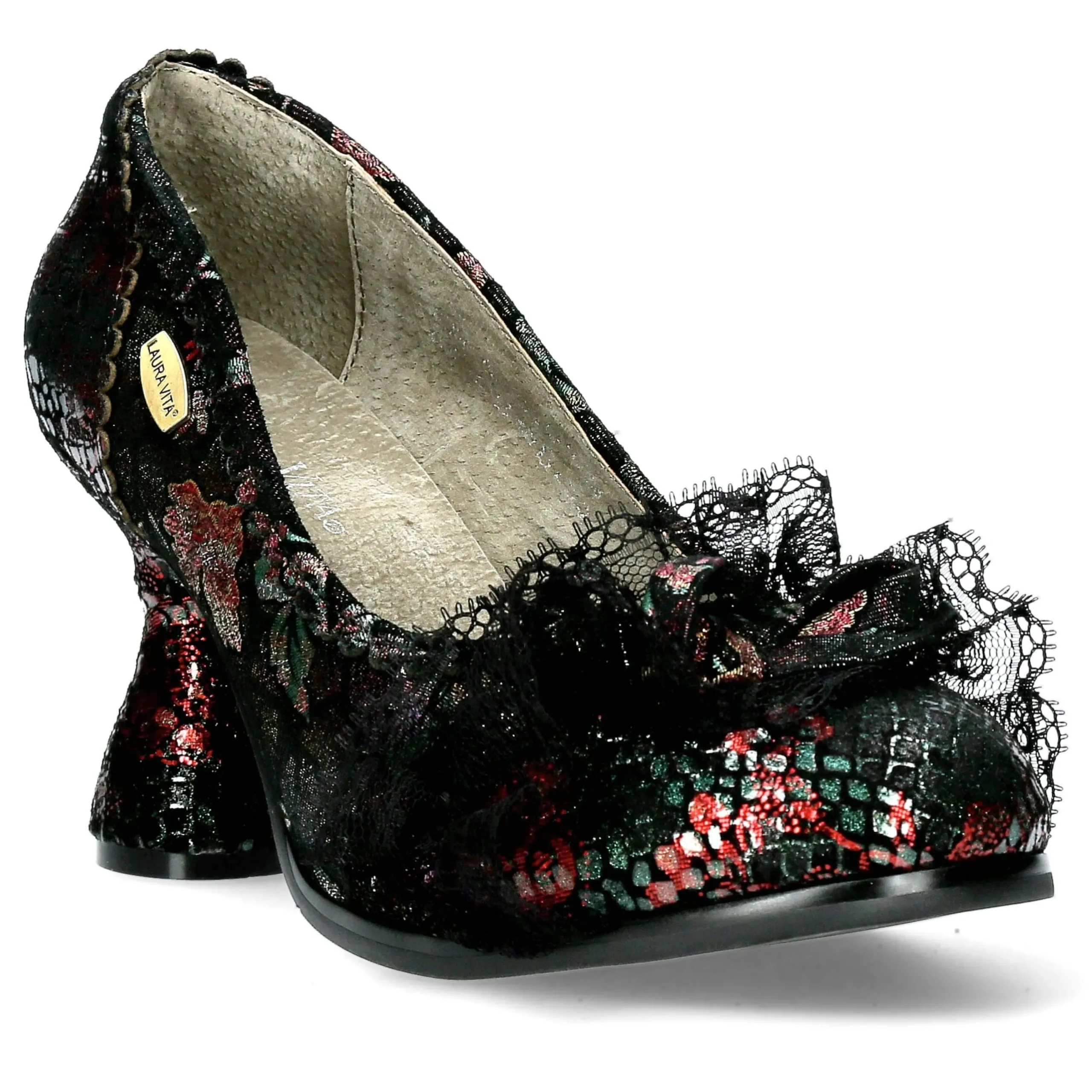 Shop Laura Vita Escarpins - NINAO 01 Wine