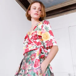 Store Laura Vita Jupe Astree Rose Studio