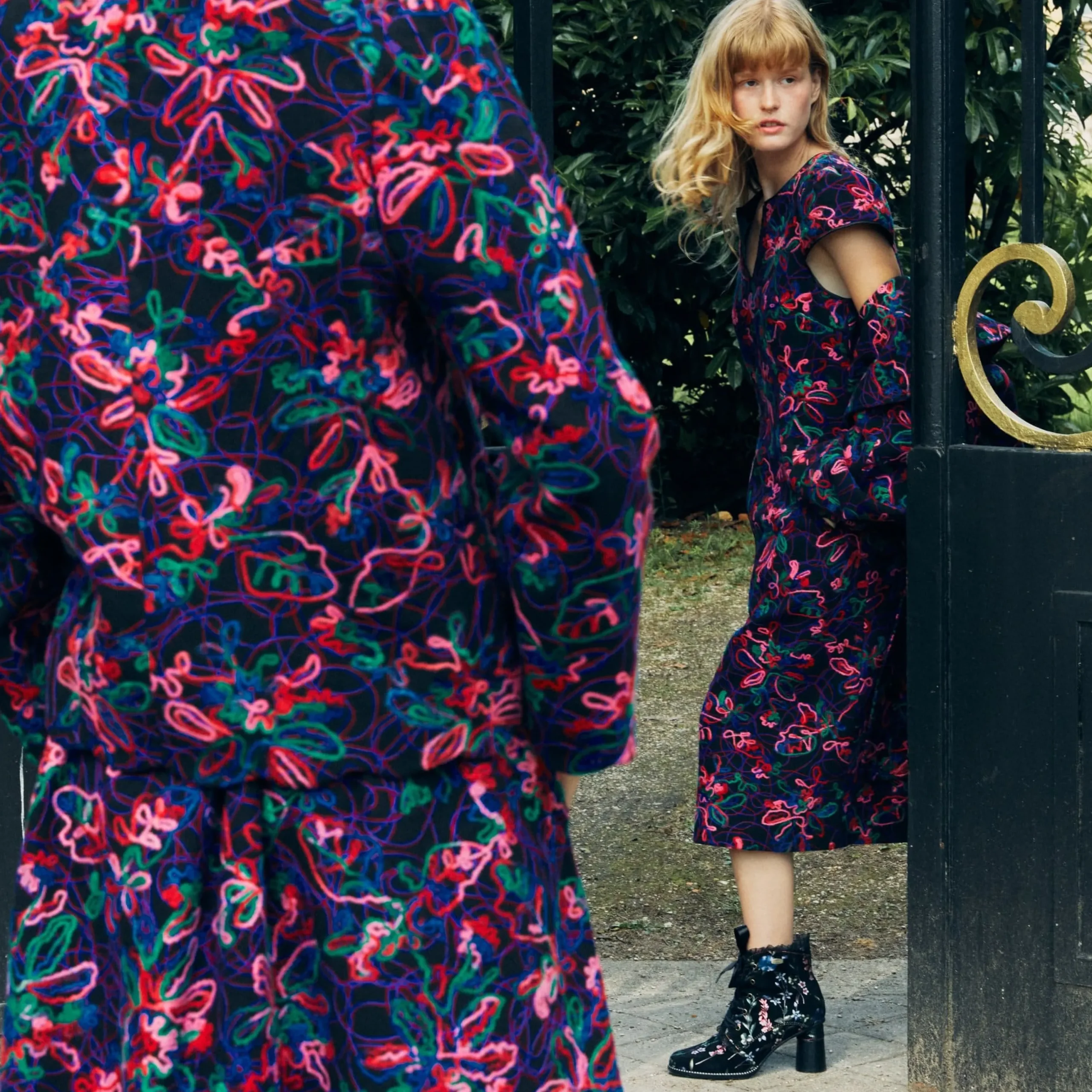 New Laura Vita Manteau Atlas Violet Studio
