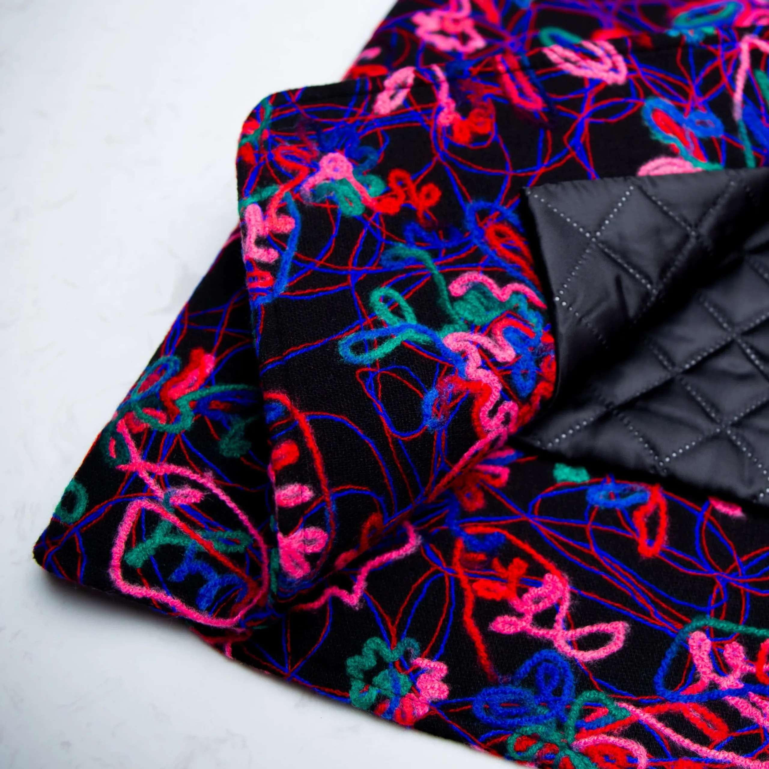 New Laura Vita Manteau Atlas Violet Studio
