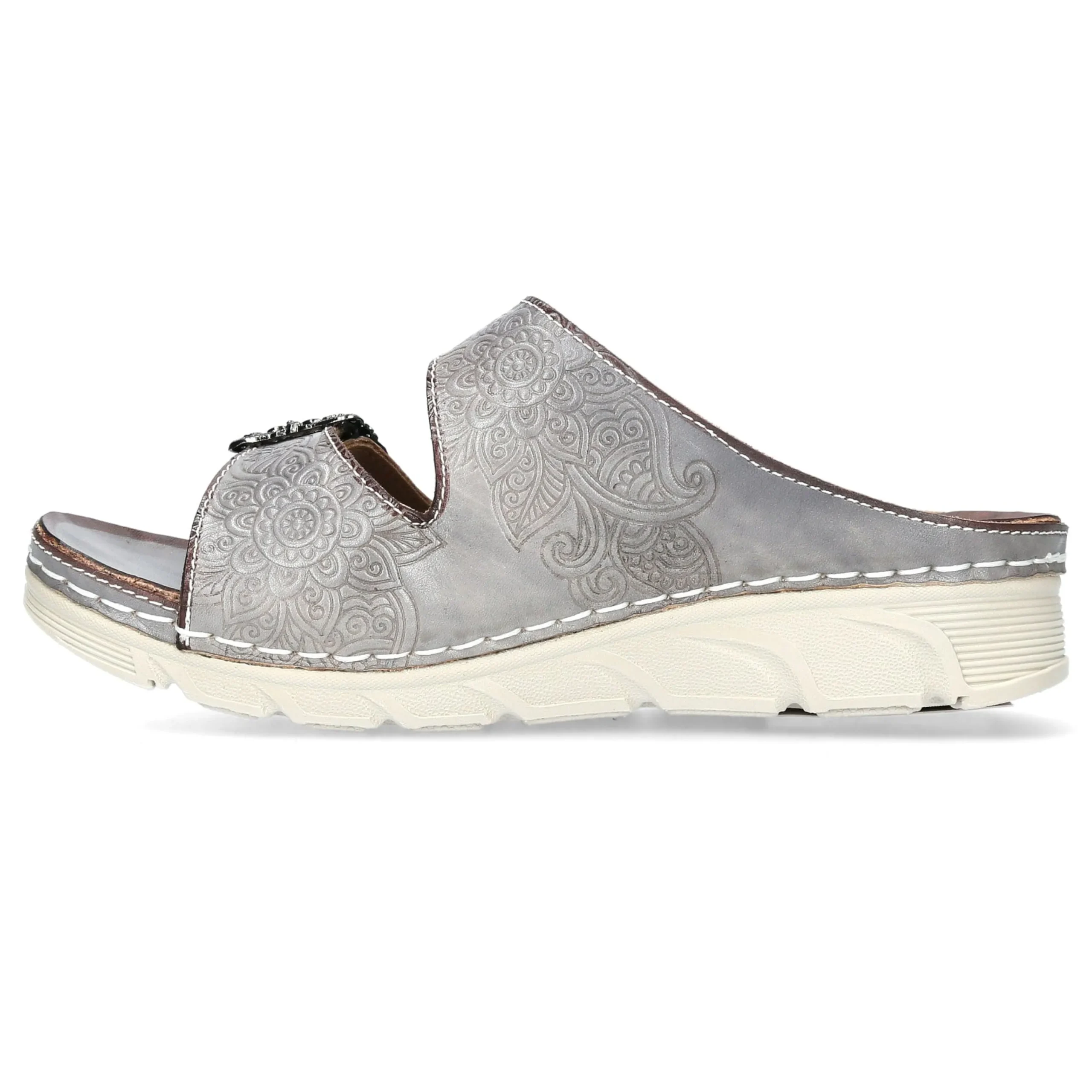 Sale Laura Vita Mules - DORRY 04 Gris