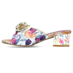 Shop Laura Vita Mules - HUCBIO 28 Violet