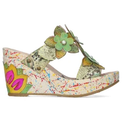 Cheap Laura Vita Mules - JACSMINO 04 Fleur