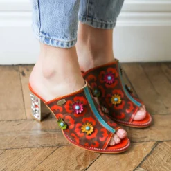Flash Sale Laura Vita Mules - LEDAO 03