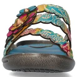 New Laura Vita Mules - LUZO 05 Turquoise