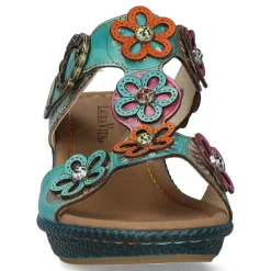 Fashion Laura Vita Mules - NELLAO 06 Turquoise