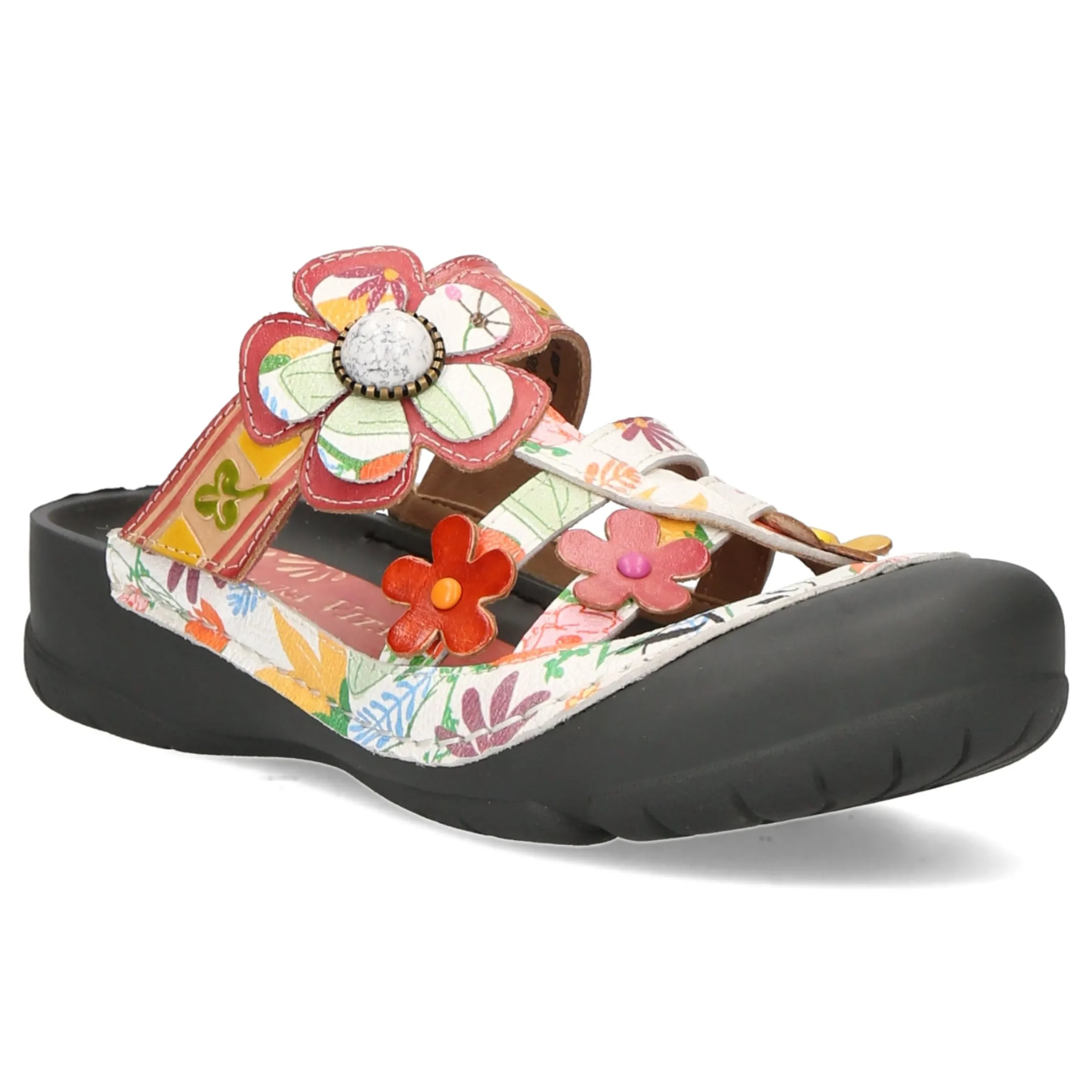 Best Sale Laura Vita Mules - PHENIX Fleur