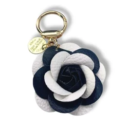 Fashion Laura Vita Porte-clés Rose en cuir