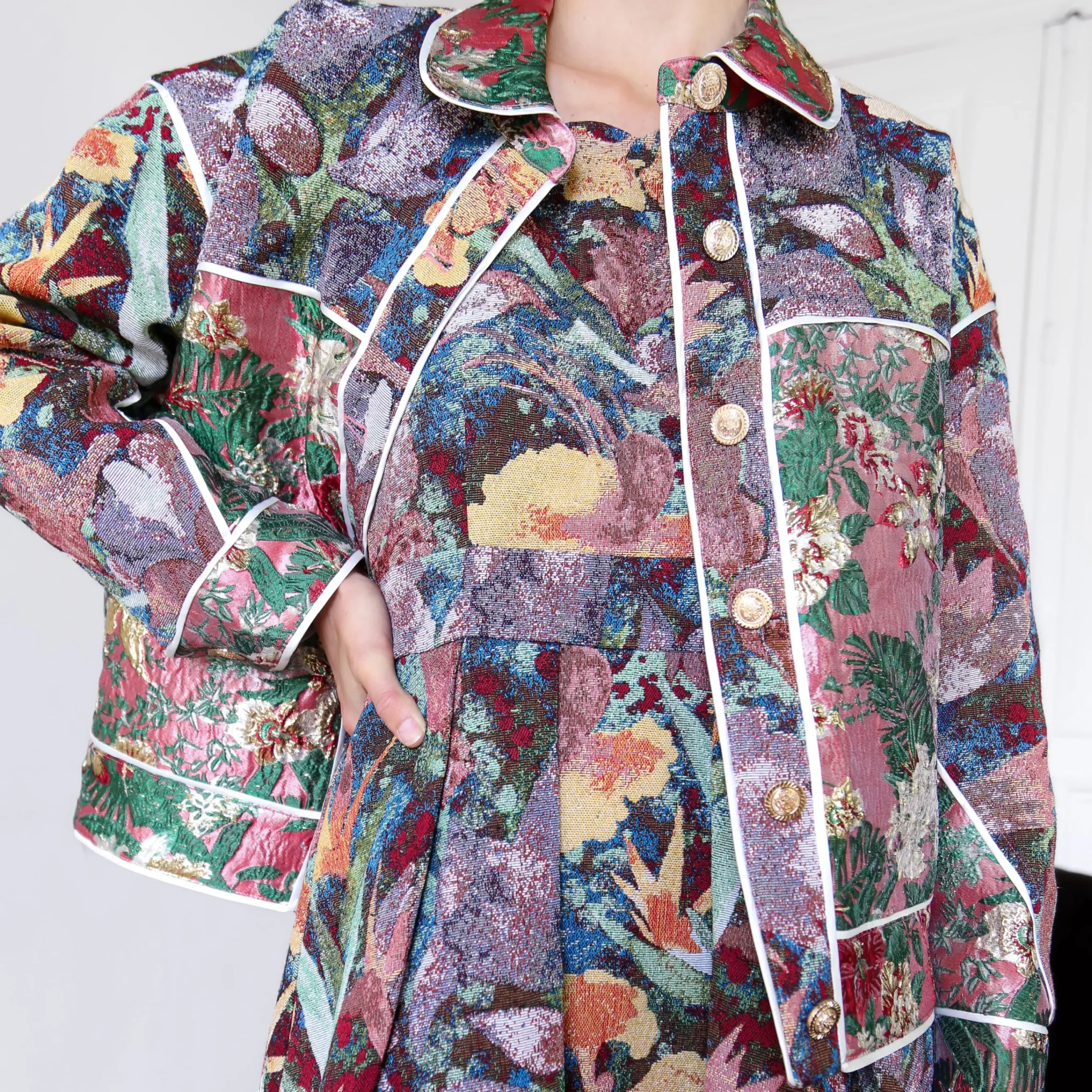 Clearance Laura Vita Robe Demeter Violet Studio