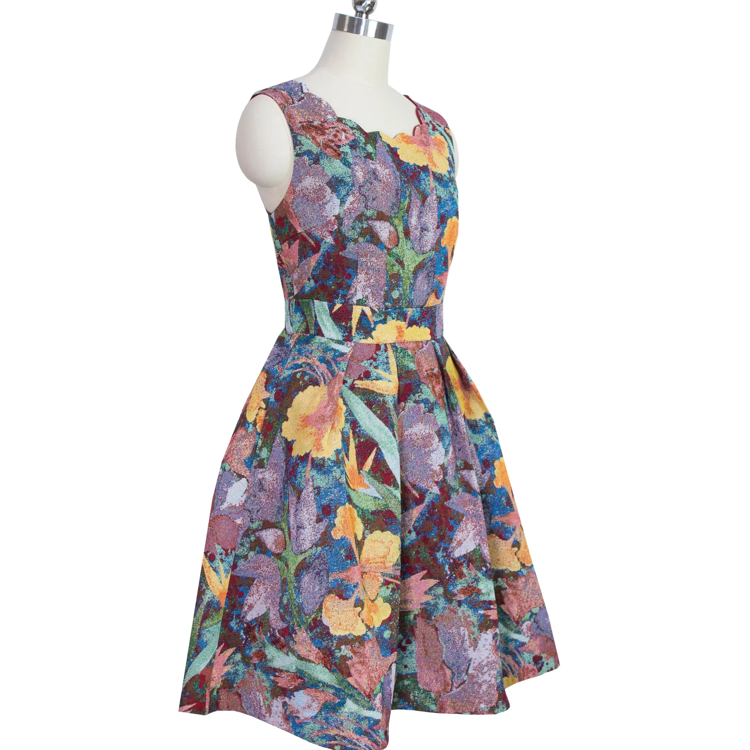 Clearance Laura Vita Robe Demeter Violet Studio