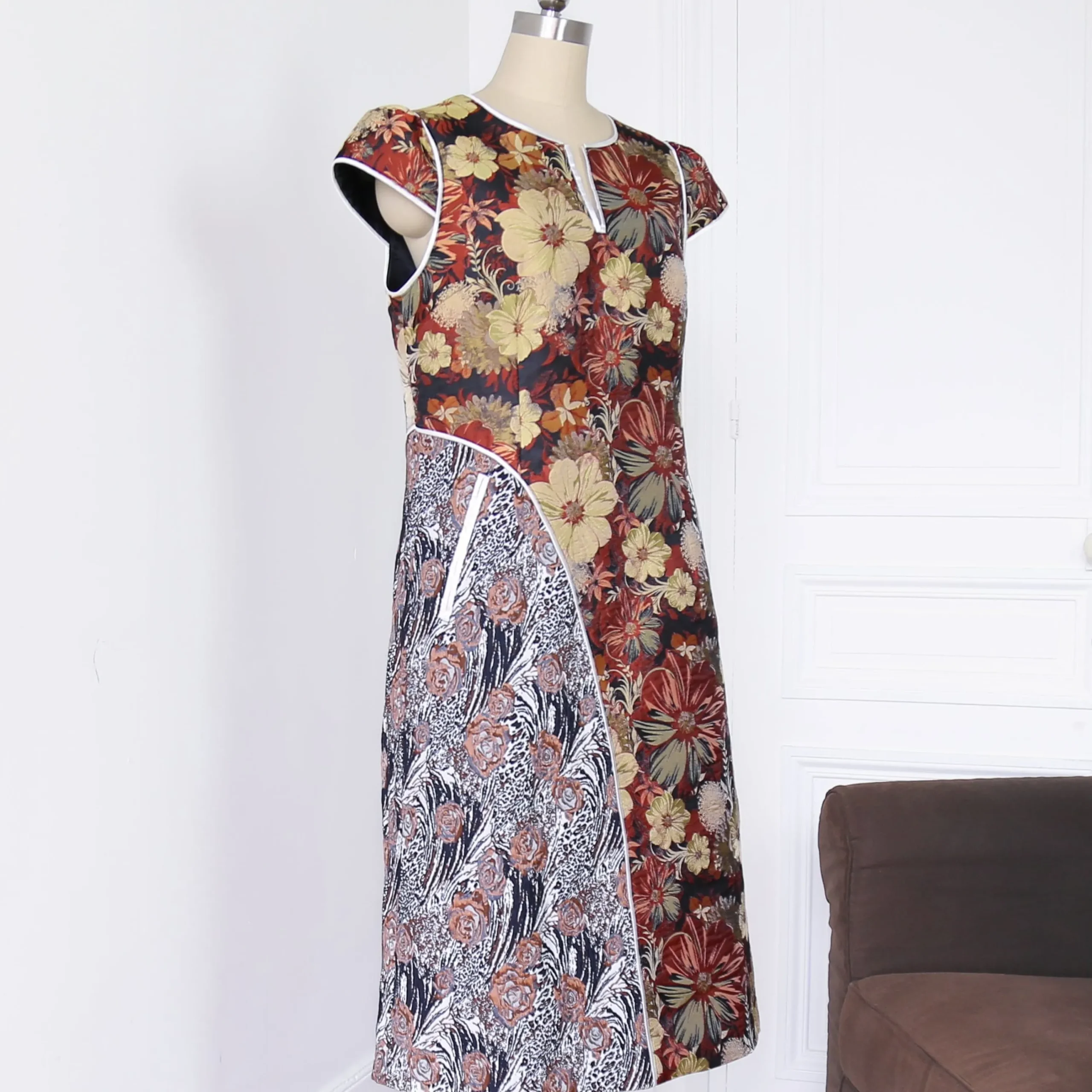 Hot Laura Vita Robe Ouranos Marron Studio