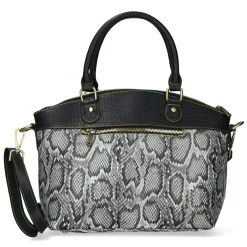 Clearance Laura Vita Sac à main Cuir 4736C Gris