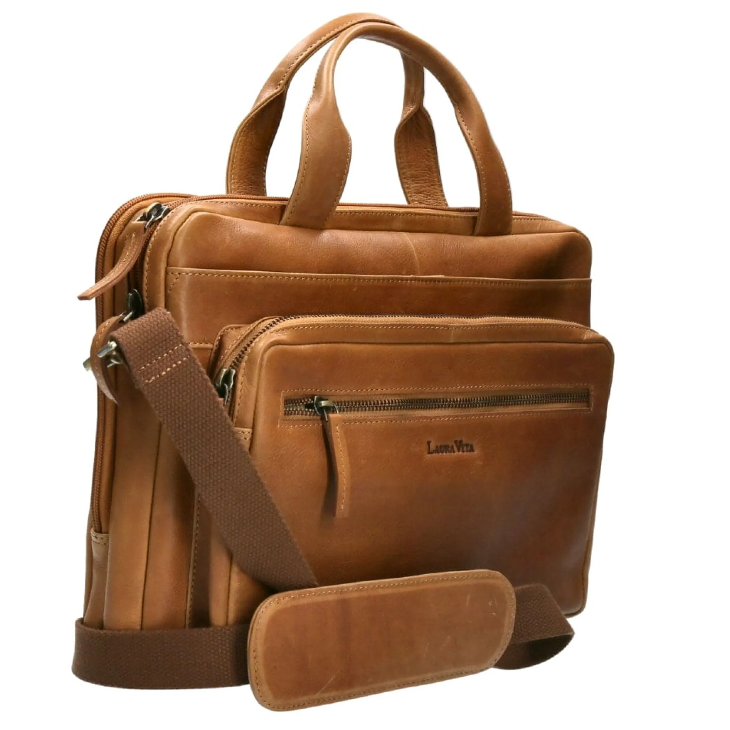 Shop Laura Vita Sac Mally 100% cuir Exclusivité