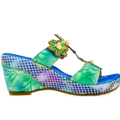 Cheap Laura Vita Sandales - BEAUTE 04 Turquoise