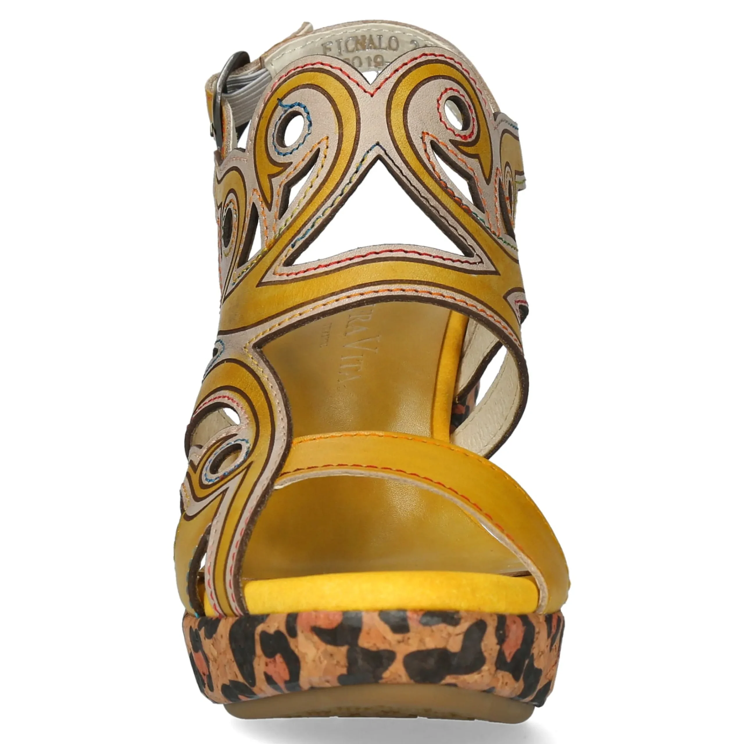 Cheap Laura Vita Sandales - FICNALO 211 Jaune