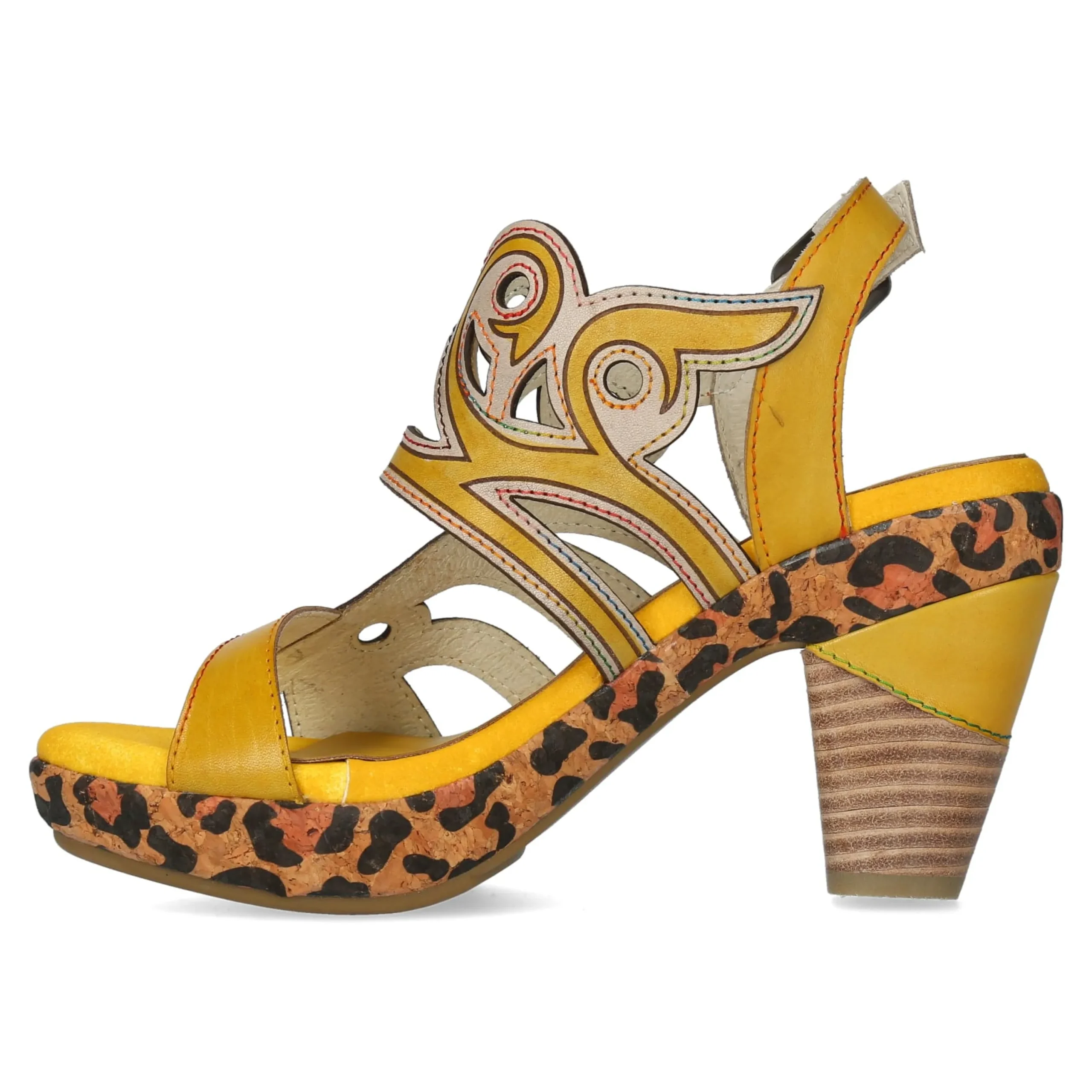 Cheap Laura Vita Sandales - FICNALO 211 Jaune