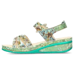 Best Sale Laura Vita Sandales - JACDISO 03 Vert