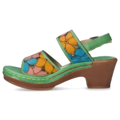 Sale Laura Vita Sandales - LINONO 68 Vert
