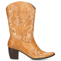 Outlet Laura Vita Santiags - Bottes NAURU Café
