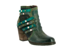 Discount Laura Vita Santiags - Bottines ANGELINA 07 Turquoise