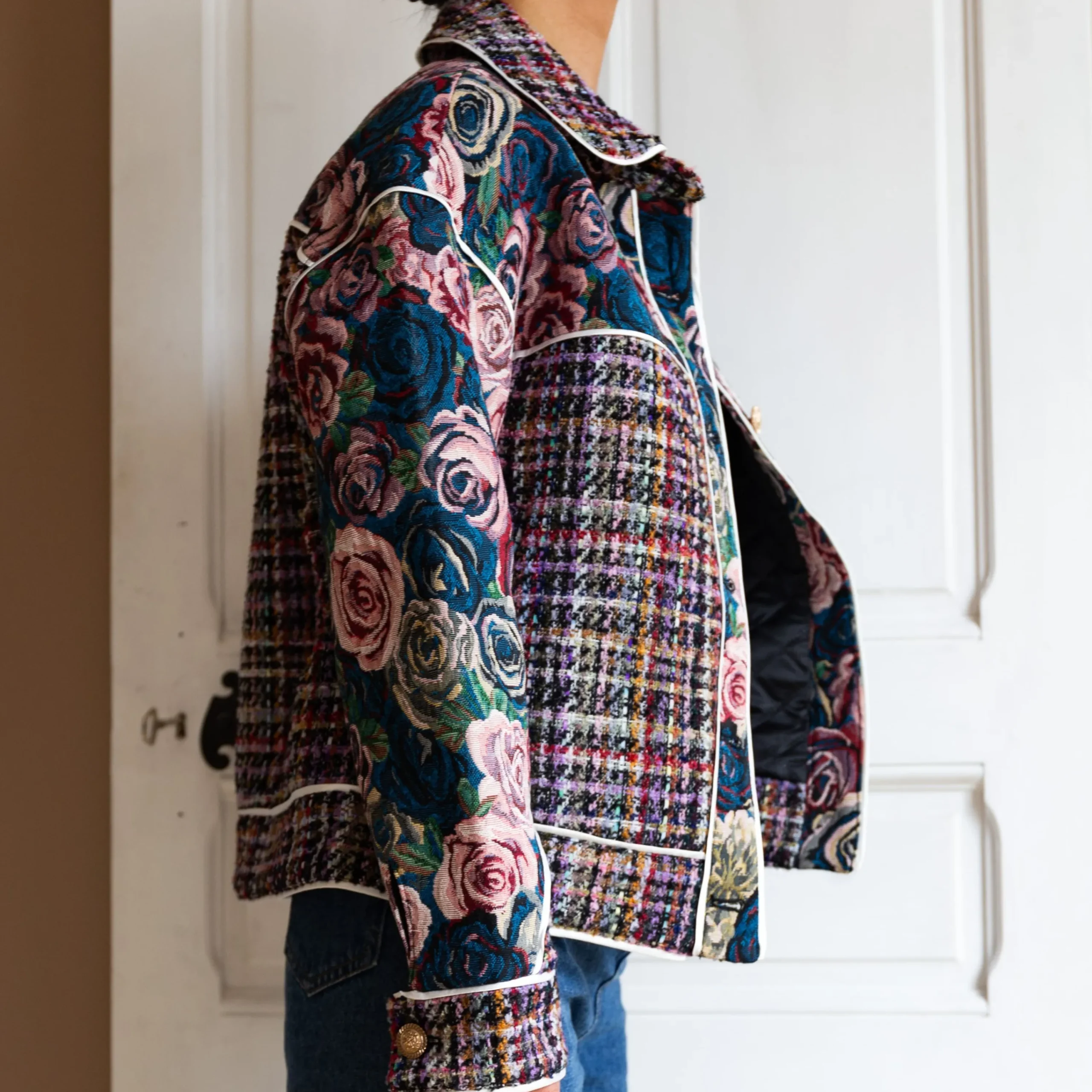 Shop Laura Vita Veste Nyx Bleu Studio