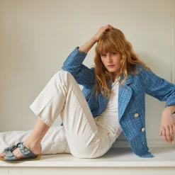 Online Laura Vita Veste Typhon Bleu Studio